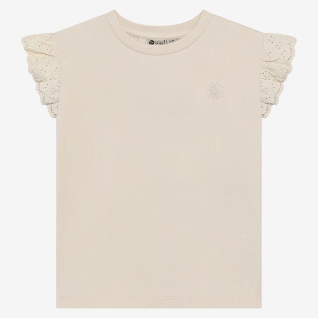 Daily Seven - T-shirt Broderie 930405 - 2020 - Sandshell