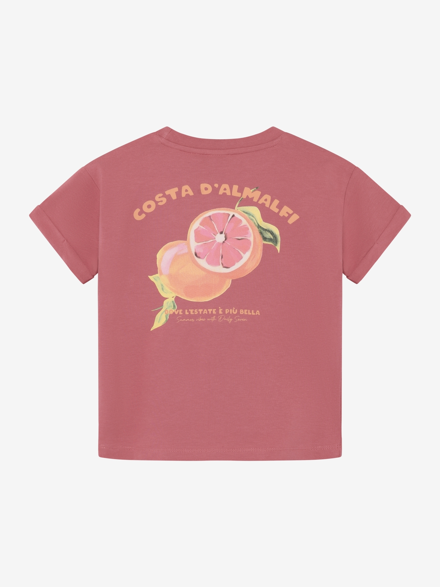 Daily Seven - T-shirt Backprint 930411 - 5608 - Heather Rose – Bild 2