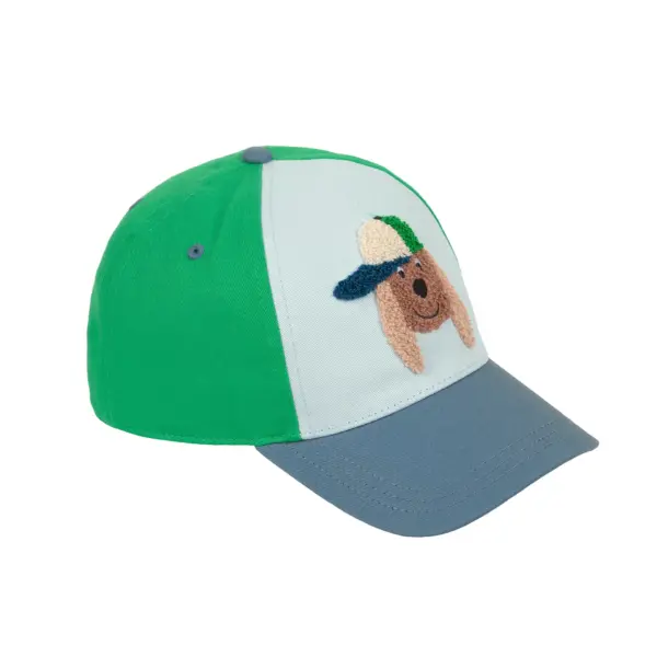 Lässig BASECAP KINDER - HUND, BLAU