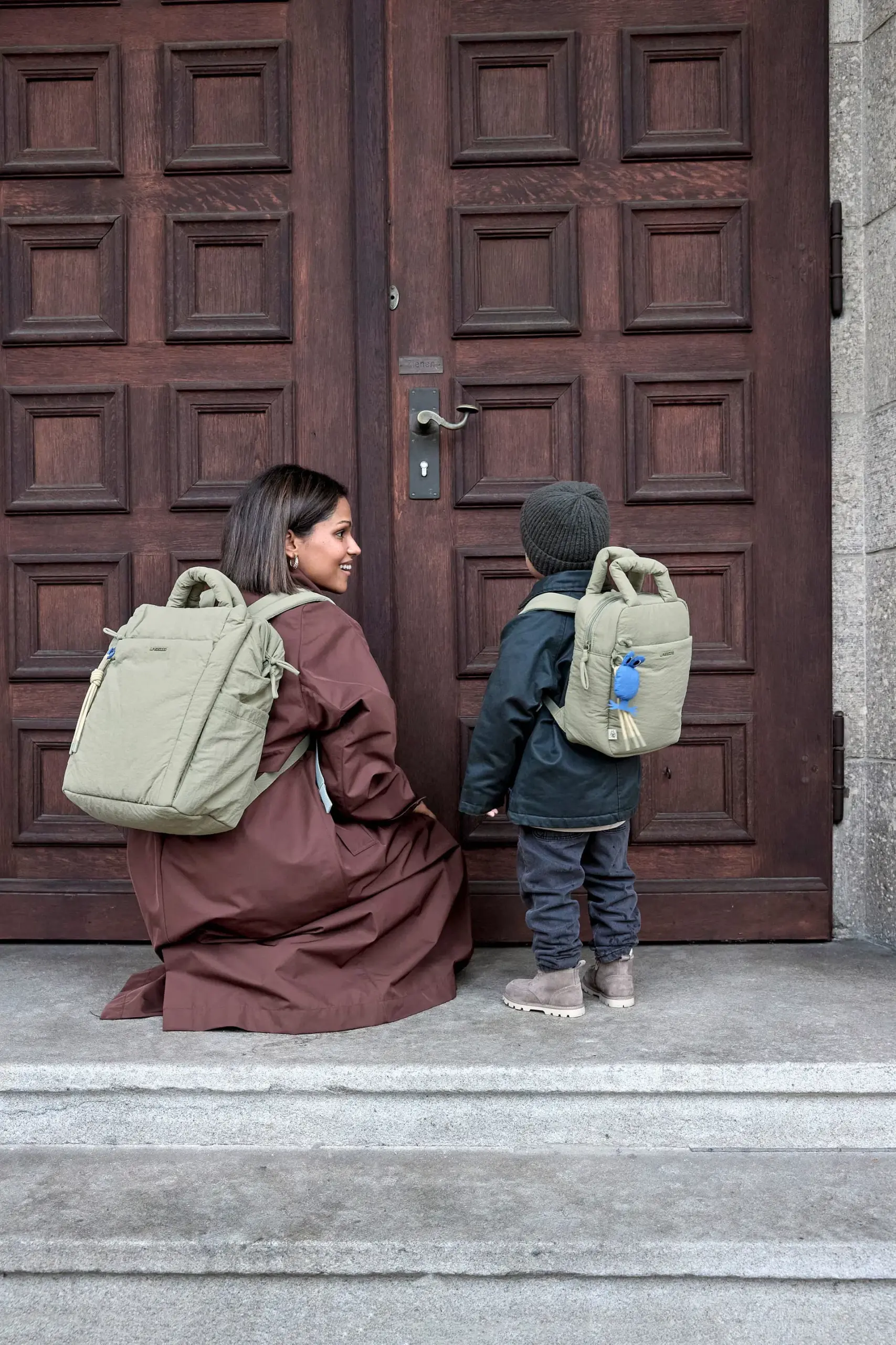 Lässig WICKELRUCKSACK - MINOA, MINT – Bild 4