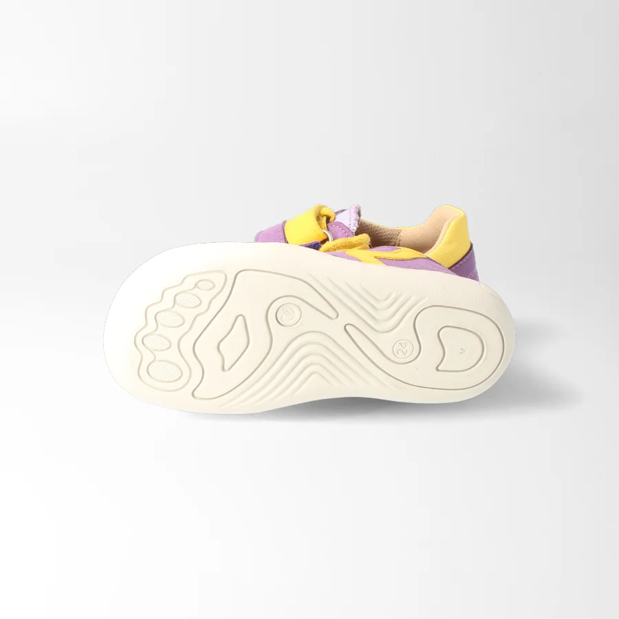 bLIFESTYLE Barfuß-Sneaker krokodilSTYLE lavendel – Bild 2