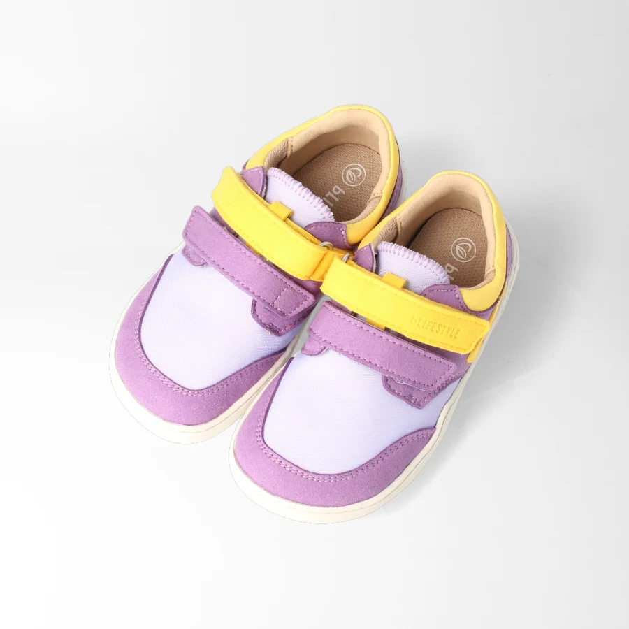 bLIFESTYLE Barfuß-Sneaker krokodilSTYLE lavendel – Bild 3