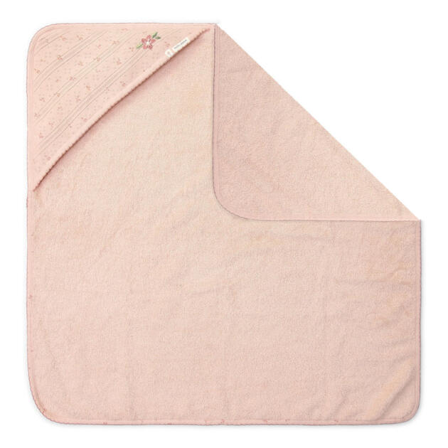 Little Dutch Badehandtuch Kapuze - rosa - 75 x 75