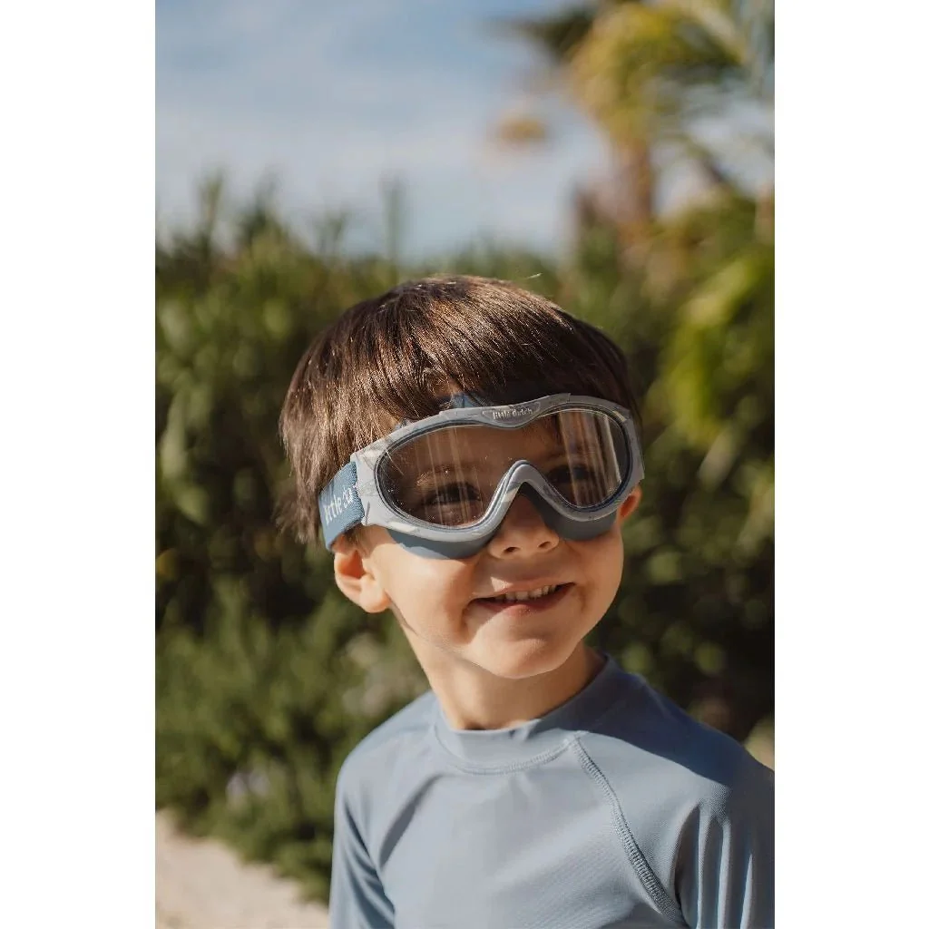 Little Dutch Ocean World Schwimmbrille Blau – Bild 4