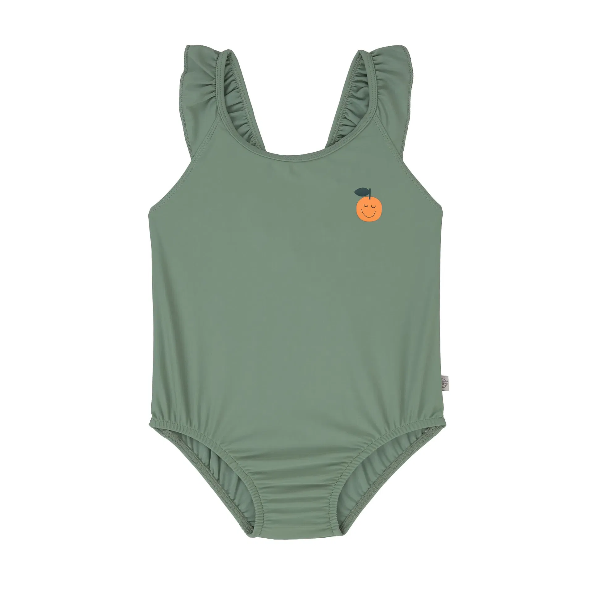 Lässig BADEANZUG KINDER - ORANGE, GRÜN