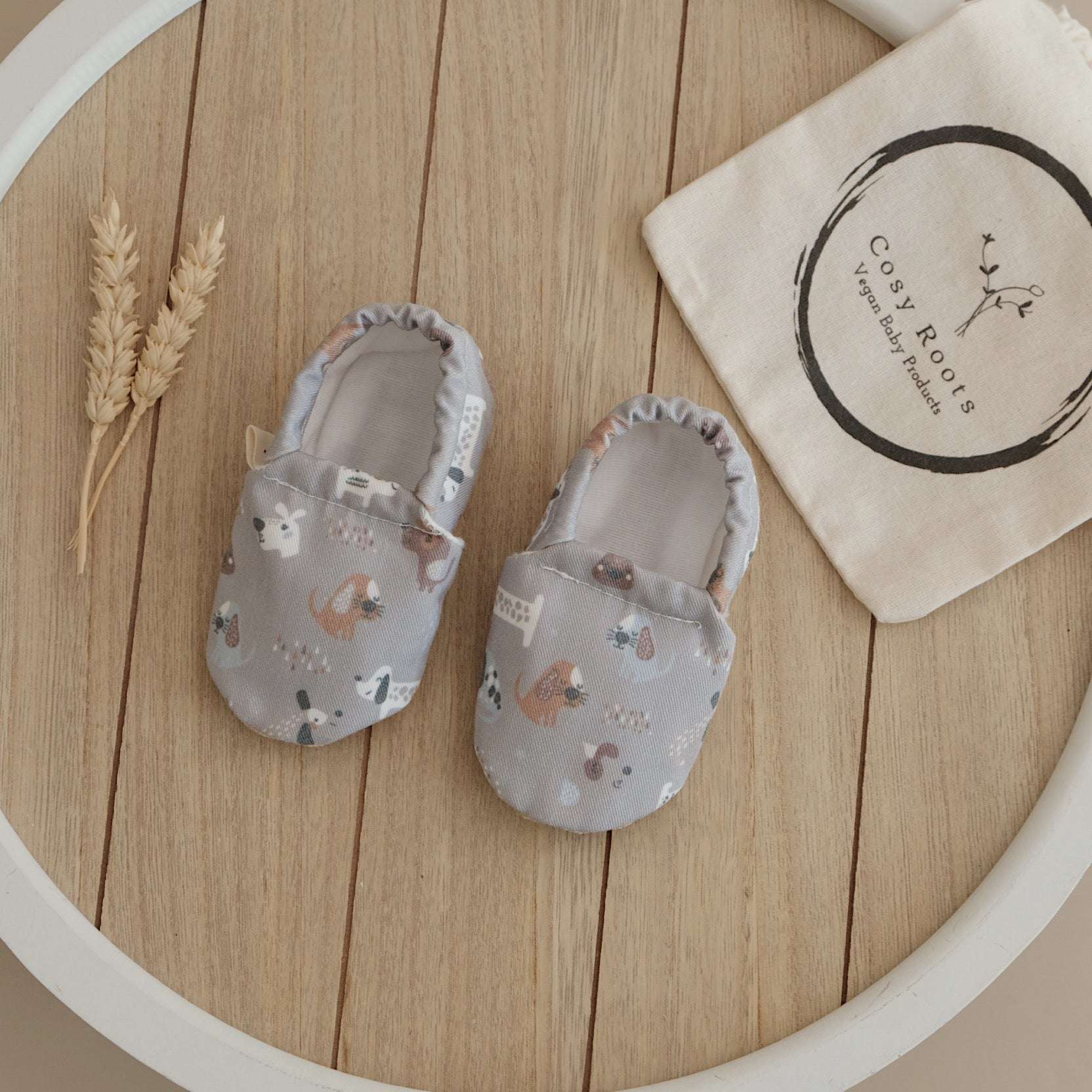 Cosy Roots Vegan Shoes - Crazy Dogs