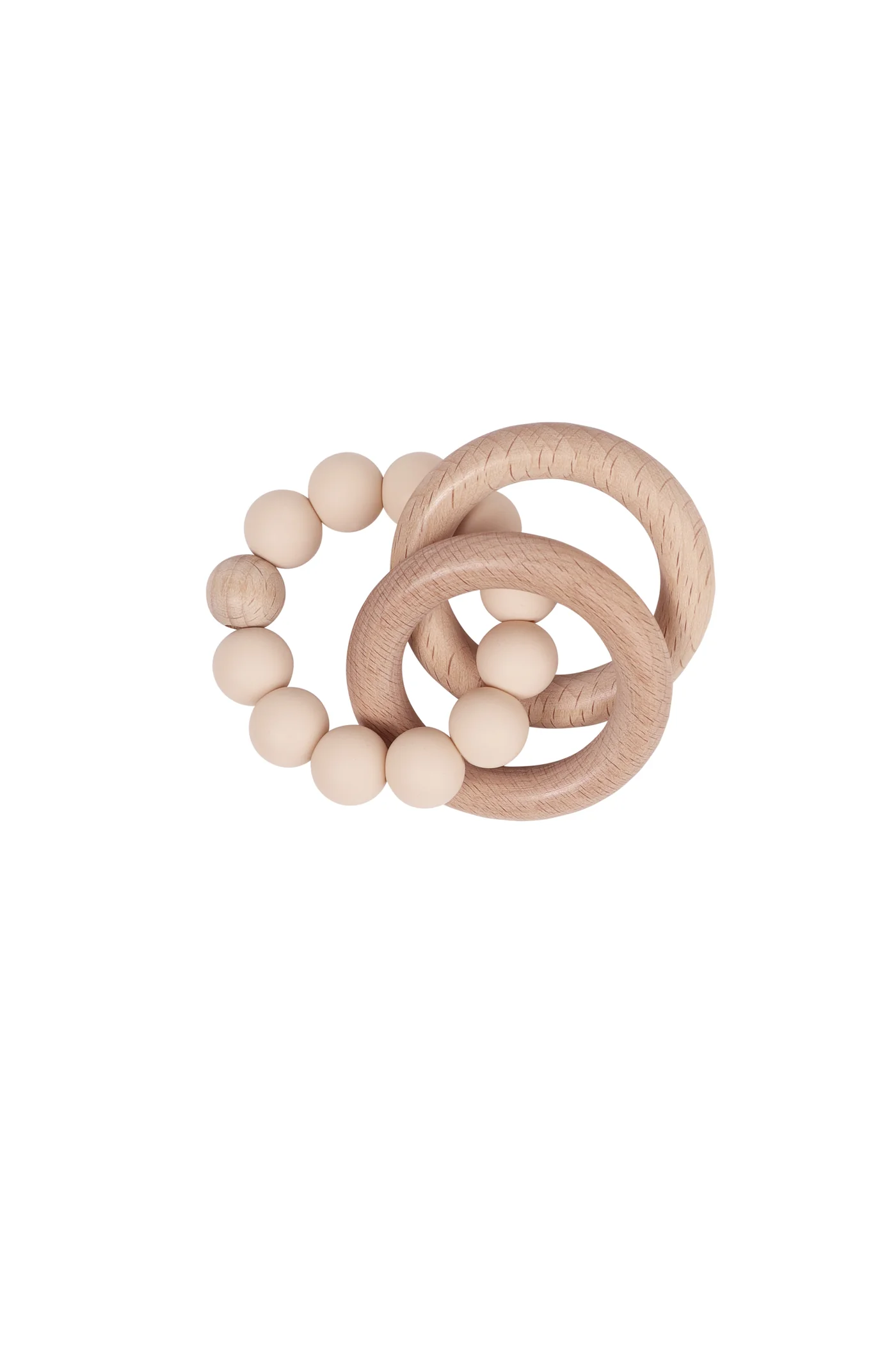 Leevje TEETHING RING 'CAPPUCCINO'