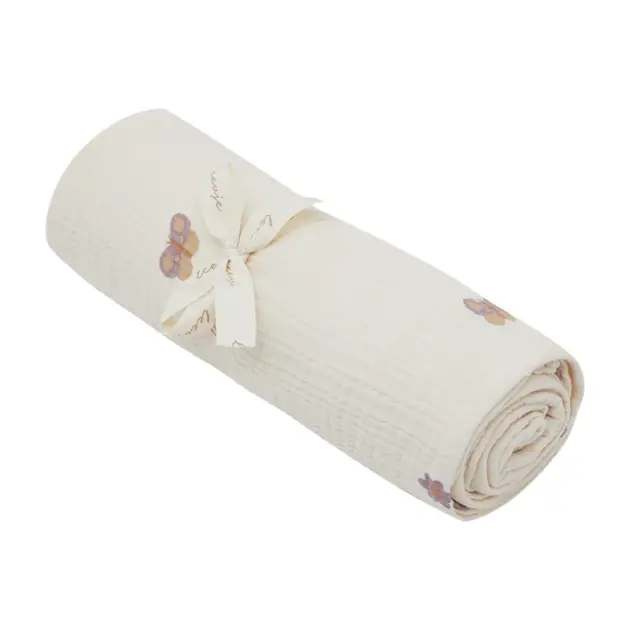 Leevje LARGE MUSLIN CLOTH 'BUTTERFLY'