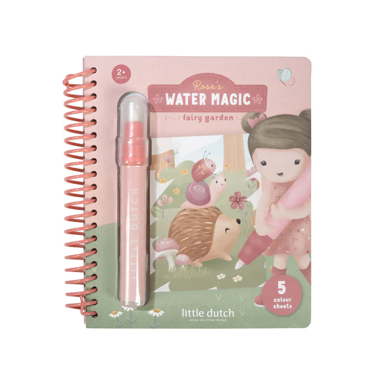 Little Dutch Wasserstift Malbuch Rosa Water Magic