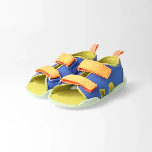 bLIFESTYLE Barfuß-Sandale alpenfledermausSTYLE seeblau