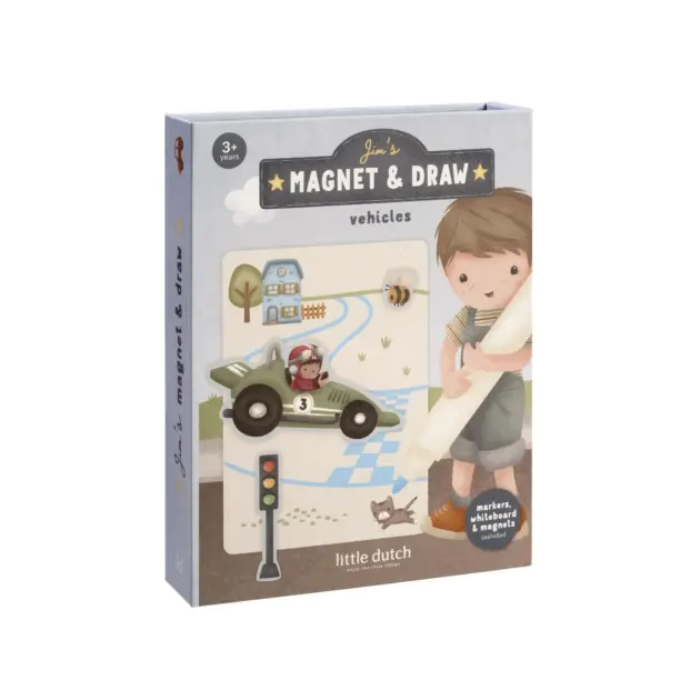 Little Dutch Magnetisches Aktivitätsbuch – Jim