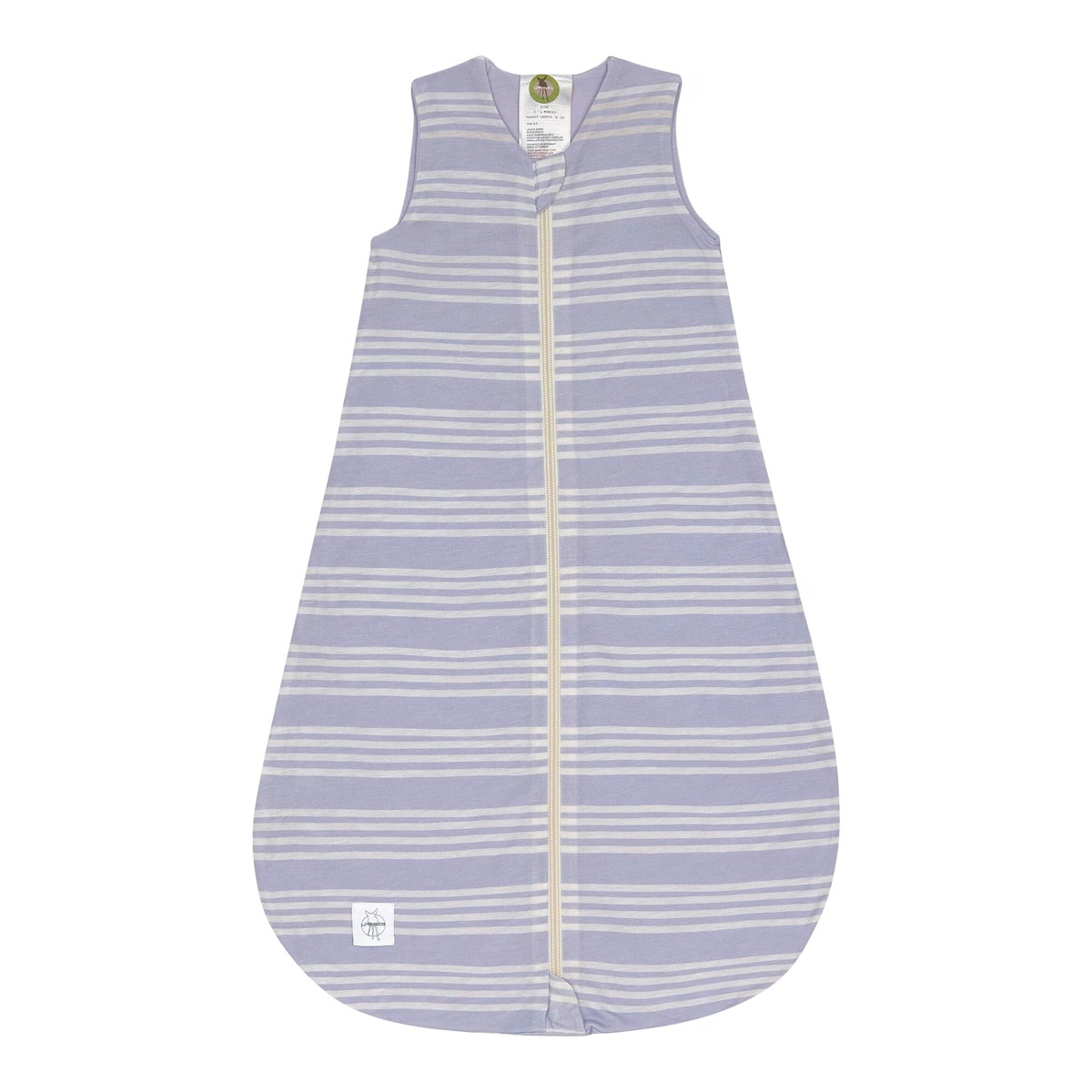 Lässig Sommerschlafsack Tencel™ 0.5 TOG striped lilac