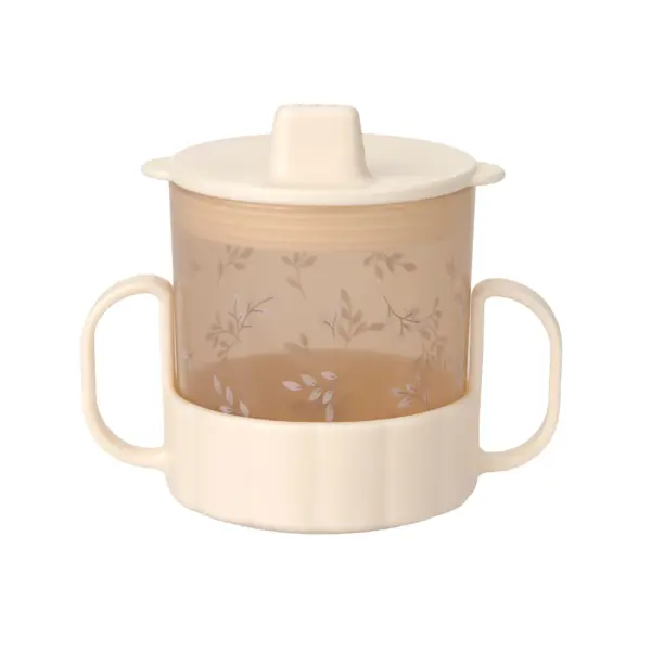 Lässig KINDERGESCHIRR SET (TELLER - SCHÜSSEL - BECHER - LÖFFEL), BLÄTTER