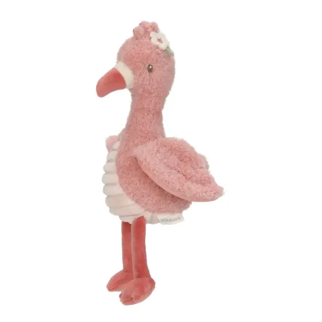 Little Dutch Safari Friends Kuscheltier Flamingo – Rosa – 35 cm