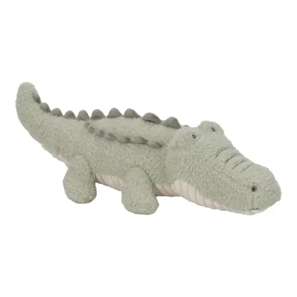 Little Dutch SAFARI FRIENDS Kuschelkrokodil - Green