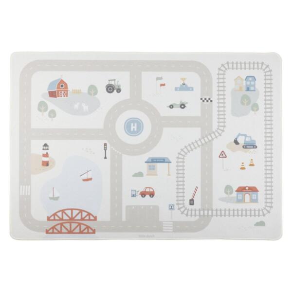Little Dutch Spielteppich für Autos 100x140 cm