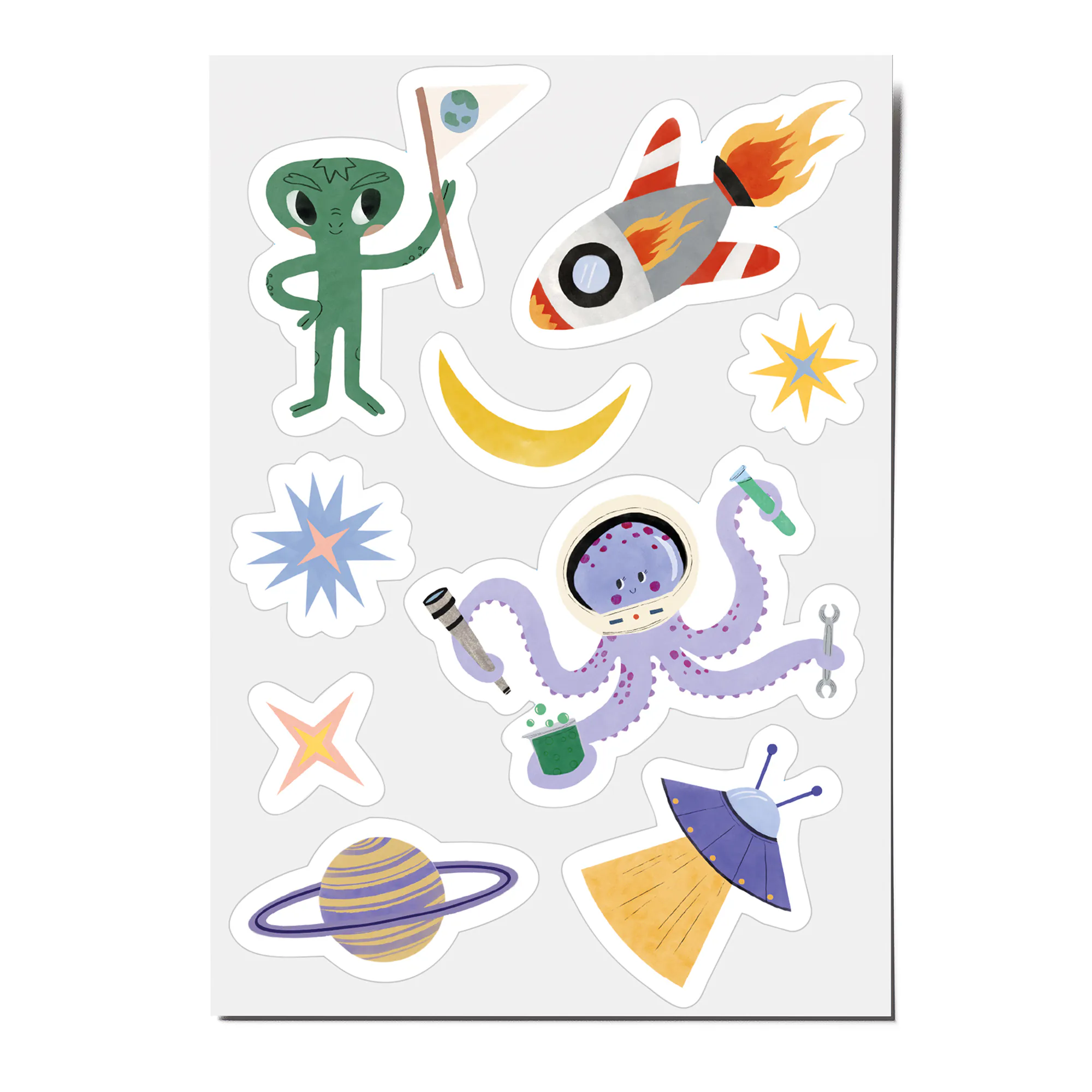 Nuukk Sticker “Space” Reflektion Sticker – Bild 2