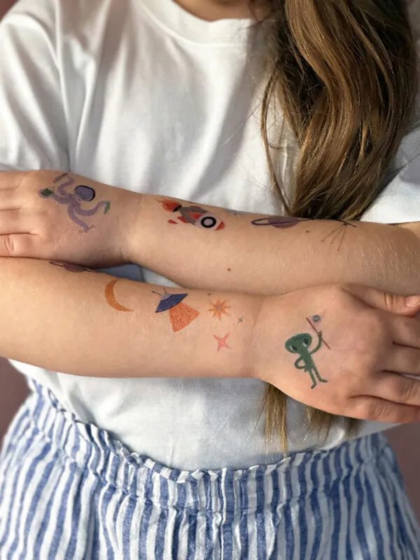 Nuukk Kindertattoos “Space” – Bild 3