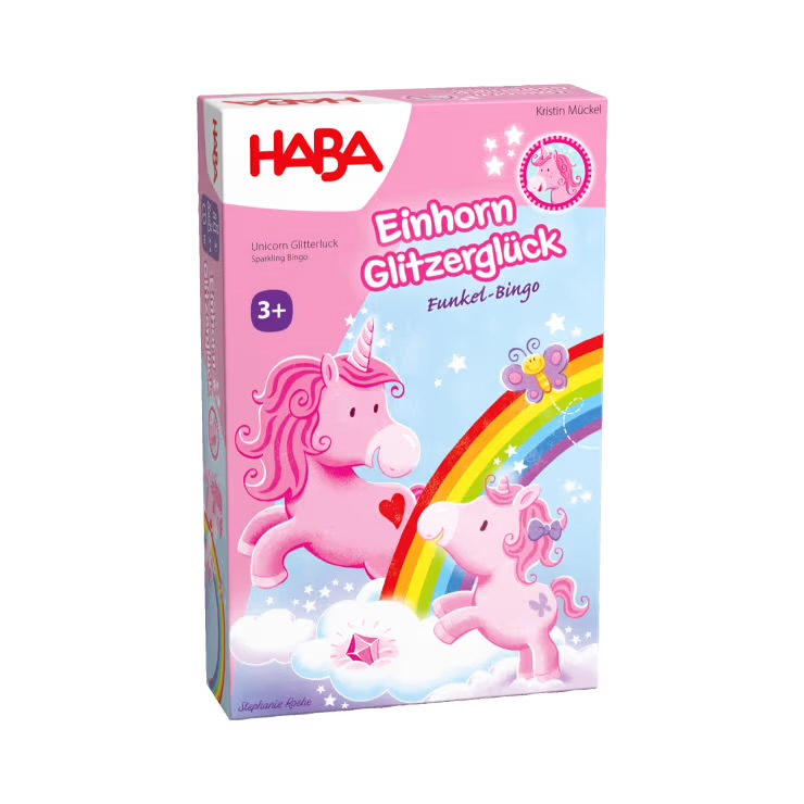 HABA Einhorn Glitzerglück – Funkel-Bingo
