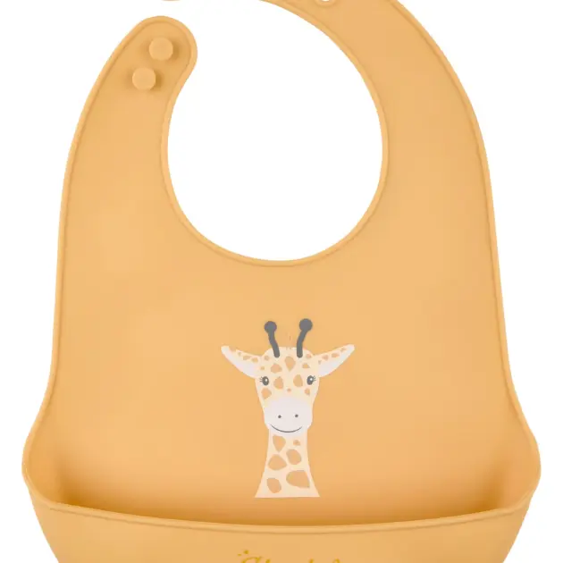 Sterntaler Silikon Lätzchen Giraffe Kaya mit Auffangfach
