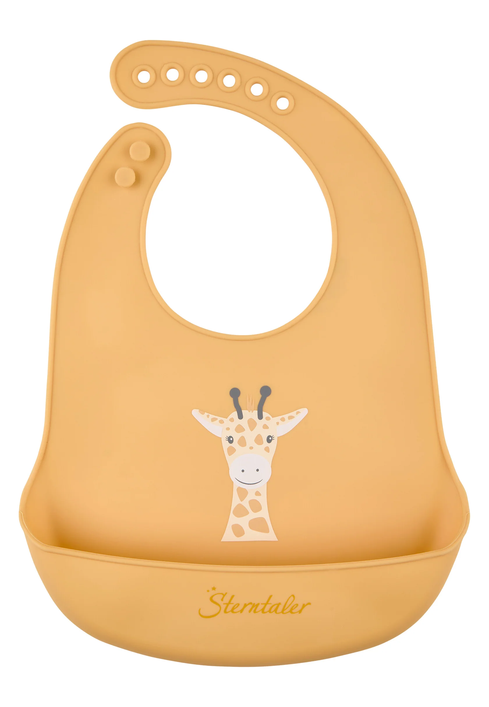 Sterntaler Silikon Lätzchen Giraffe Kaya mit Auffangfach