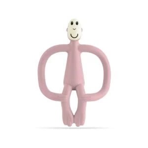 Matchstick Monkey Beißring Zahnungshilfe Affe in dusty pink – Bild 4