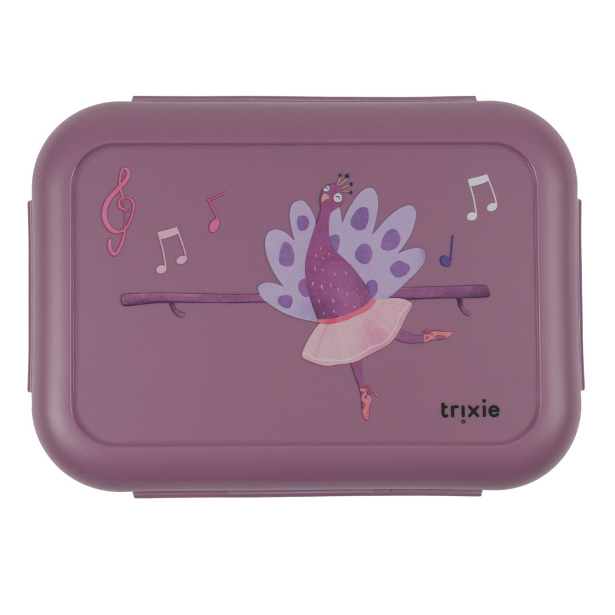 Trixie Brotdose mit Clips Ballerina-Pfau