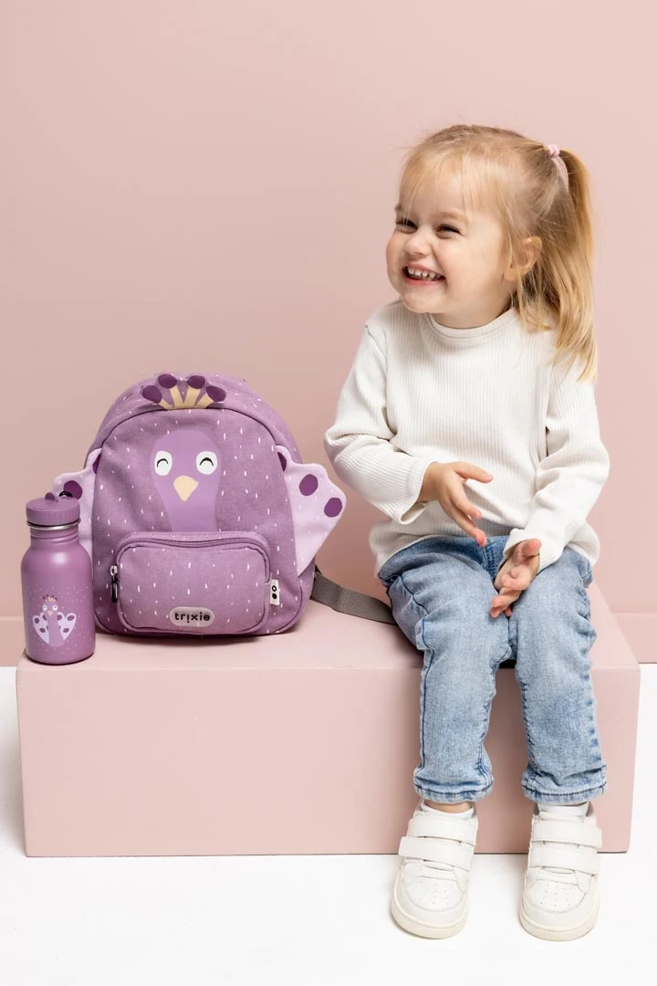 Trixie Rucksack klein - Mrs. Peacock Pfau – Bild 3