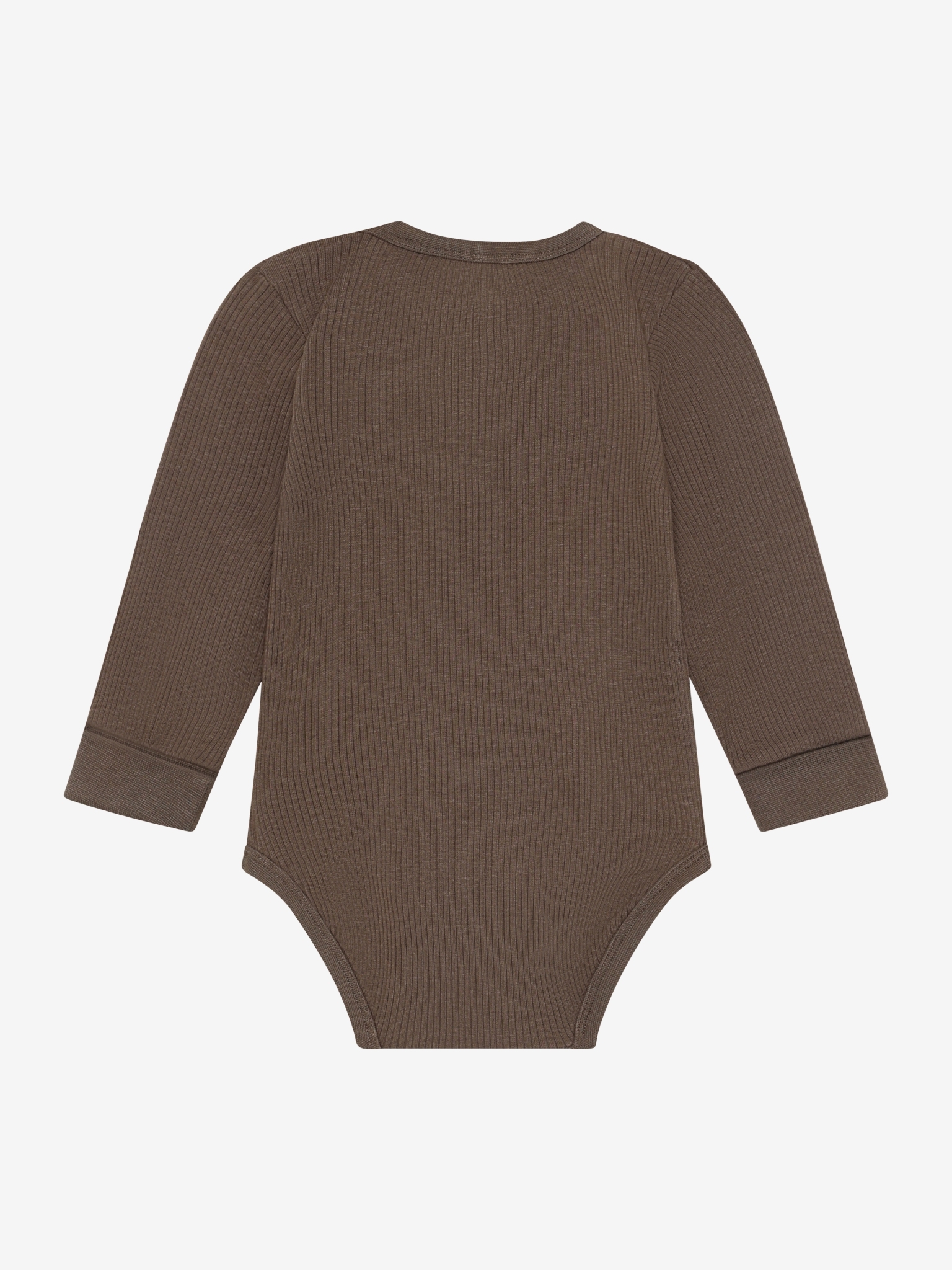 Minymo - Body- Tencel LS Rib 114403 - 2502 - Chocolate Chip – Bild 2