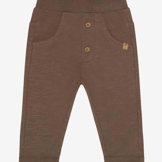 Minymo - Pants Sweat 114443 - 2502 - Chocolate Chip