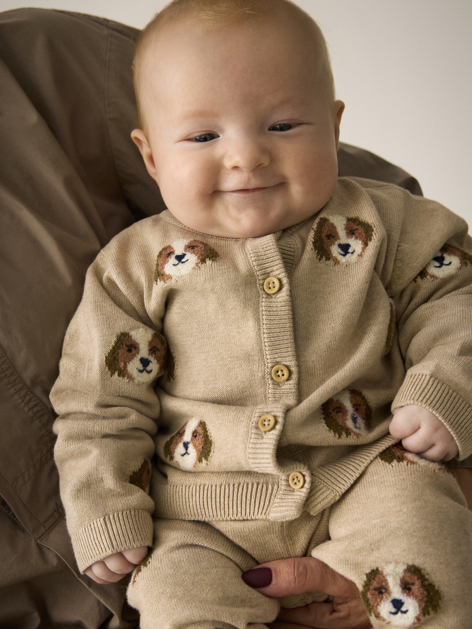 Minymo - Pants Knit 114444 - 2055 - Beige Melange – Bild 4
