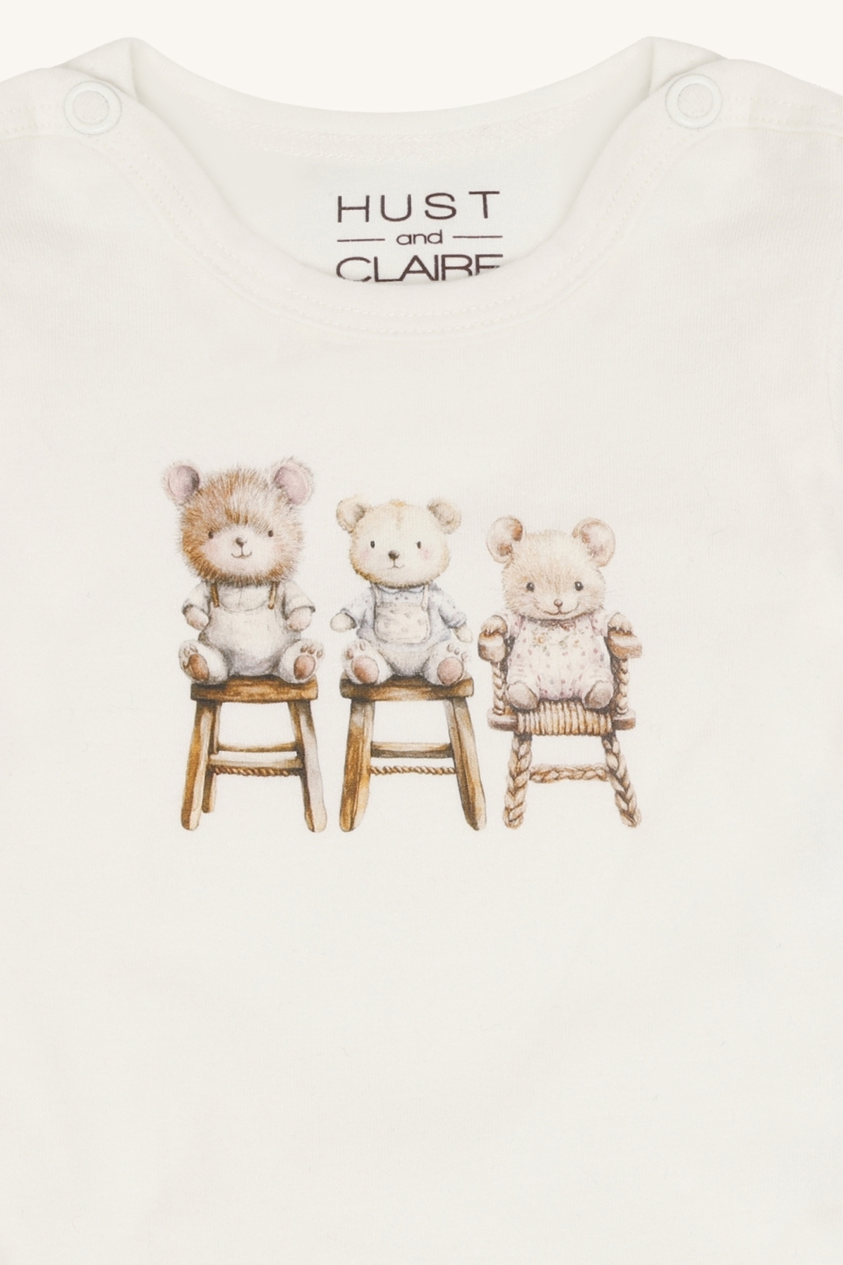 Hust & Claire HCBam Chairs Langarmbody – Elfenbein – Bild 3