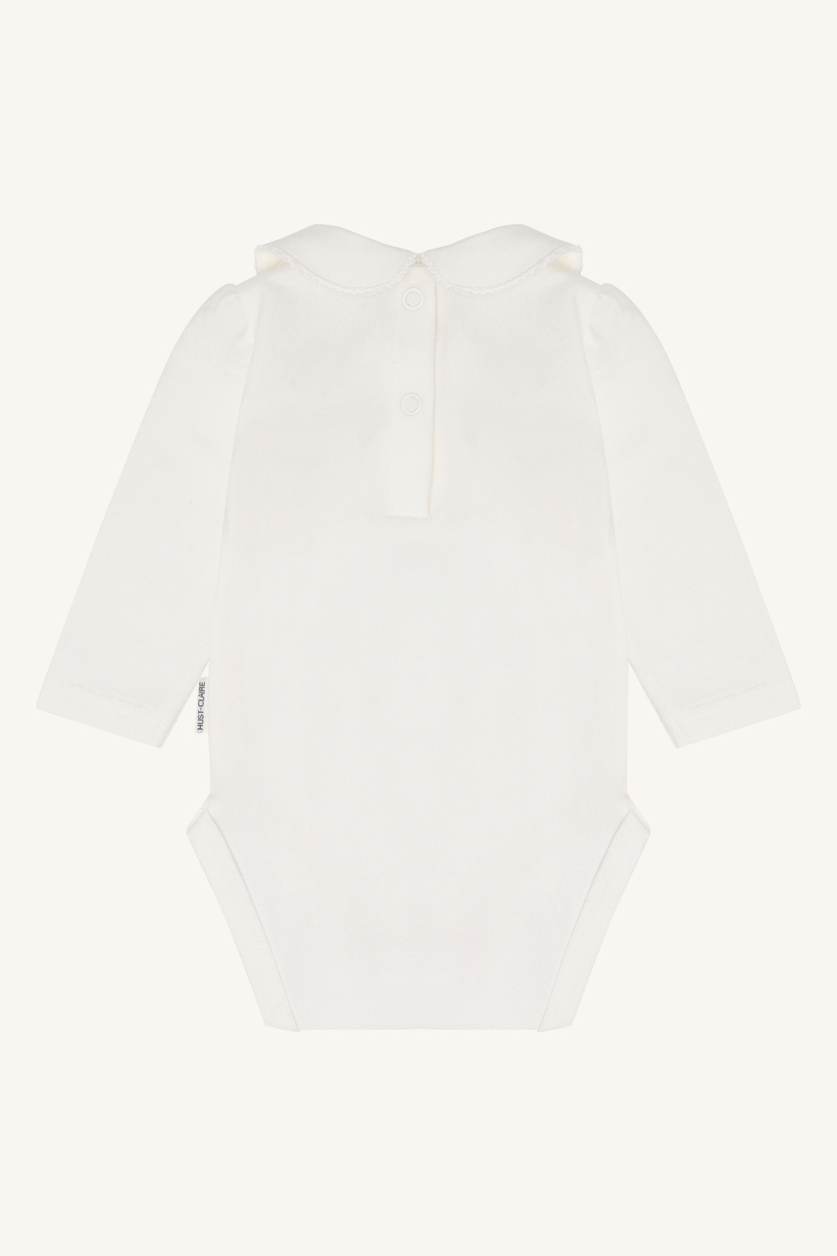 Hust & Claire HCBebe Collar Langarmbody – Elfenbein – Bild 2