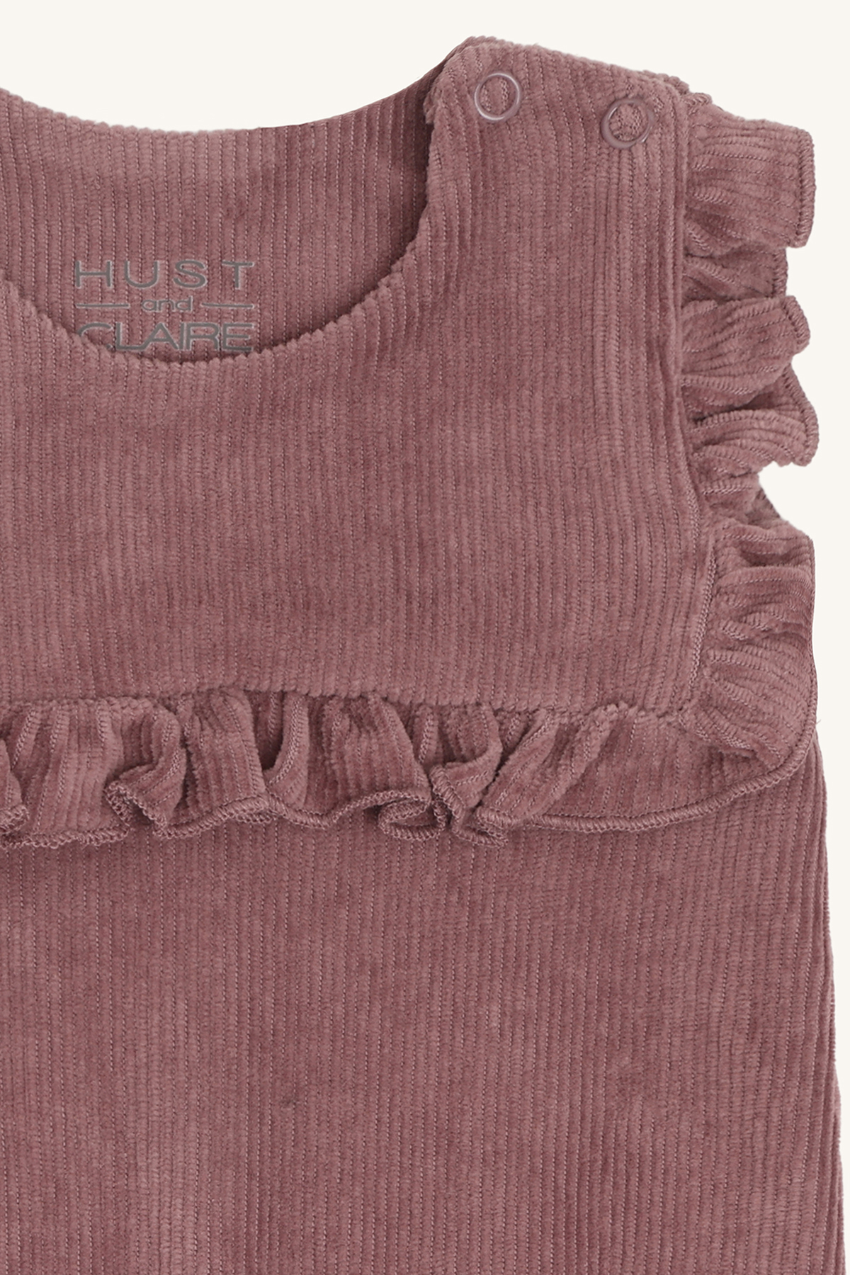 Hust & Claire HCMem Velour Overall – Pflaume – Bild 3