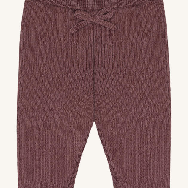 Hust & Claire HCLisa Rib Leggings – Pflaume