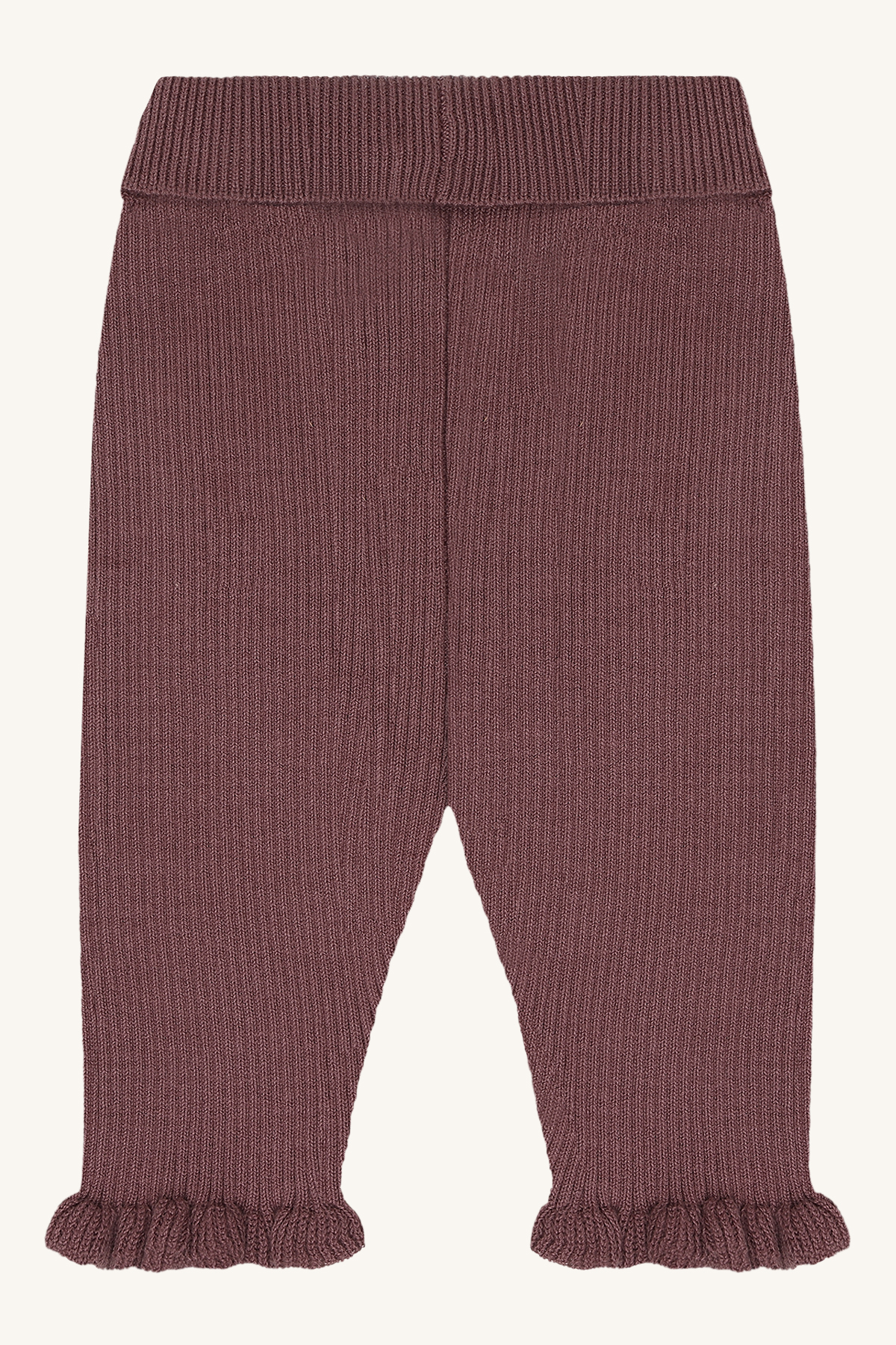 Hust & Claire HCLisa Rib Leggings – Pflaume – Bild 2