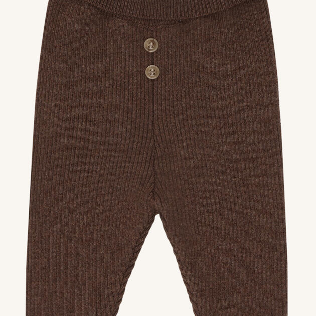 Hust & Claire HCGer Rib Leggings – Toffee meliert