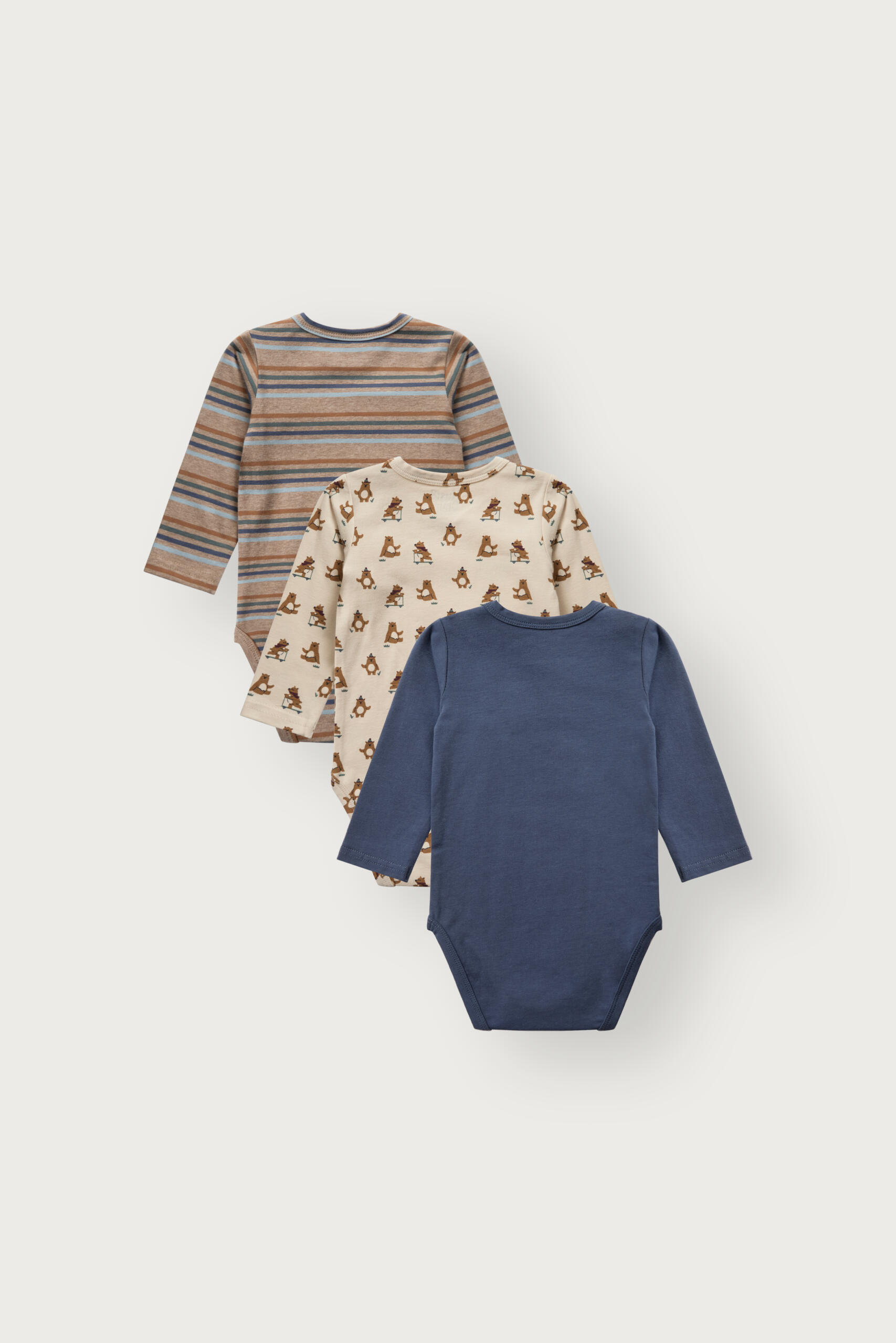 Hust & Claire HCBertram Play Langarmbody – Beige meliert – Bild 2