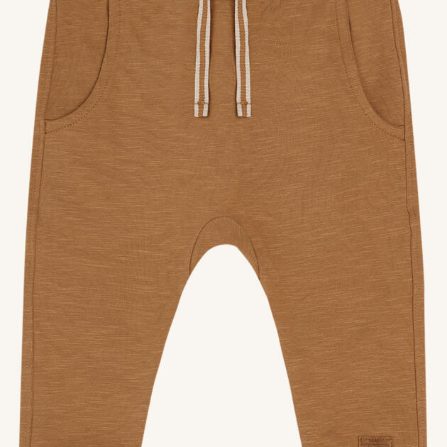 Hust & Claire HCGeorgey Solid Brushed Jogginghose – Streifenhörnchen-Braun