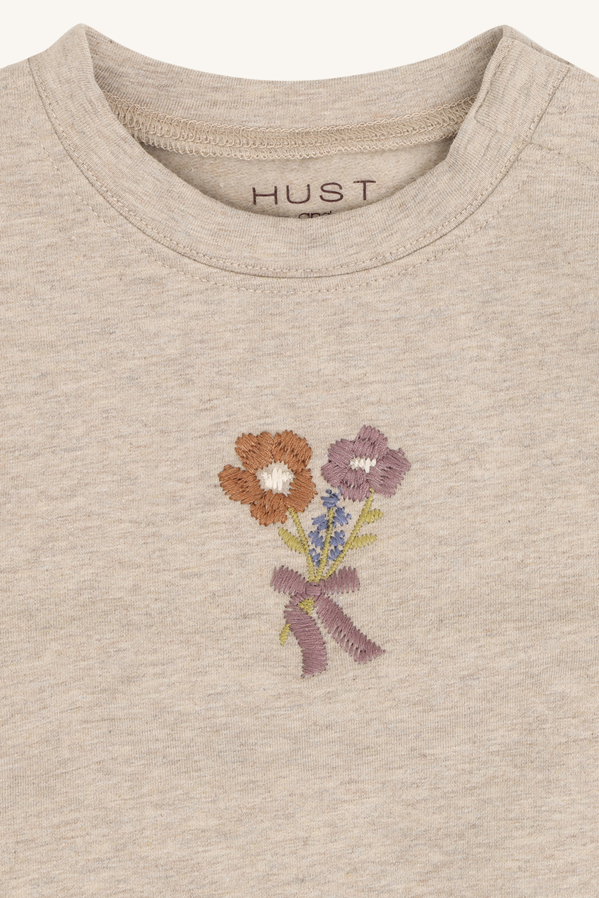 Hust & Claire HCSara bouquet Sweatshirt – Biskuit – Bild 3