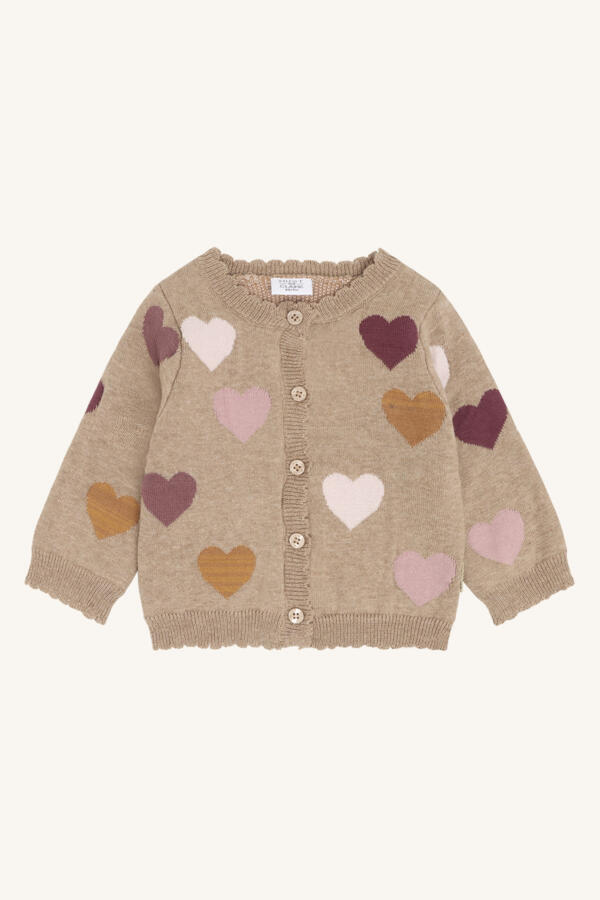 Hust & Claire HCCilja lovely Strickjacke – Biskuit