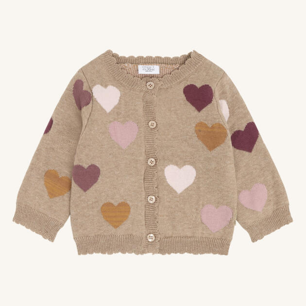 Hust & Claire HCCilja lovely Strickjacke – Biskuit