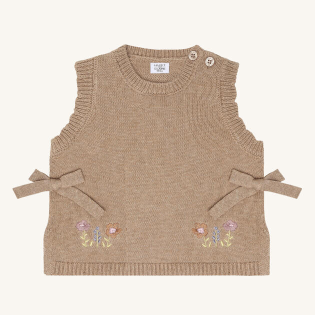 Hust & Claire HCNadina Garden Strickpullover – Biskuit