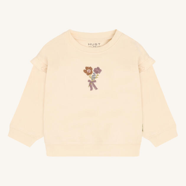 Hust & Claire HCSara bouquet Sweatshirt – Vanille