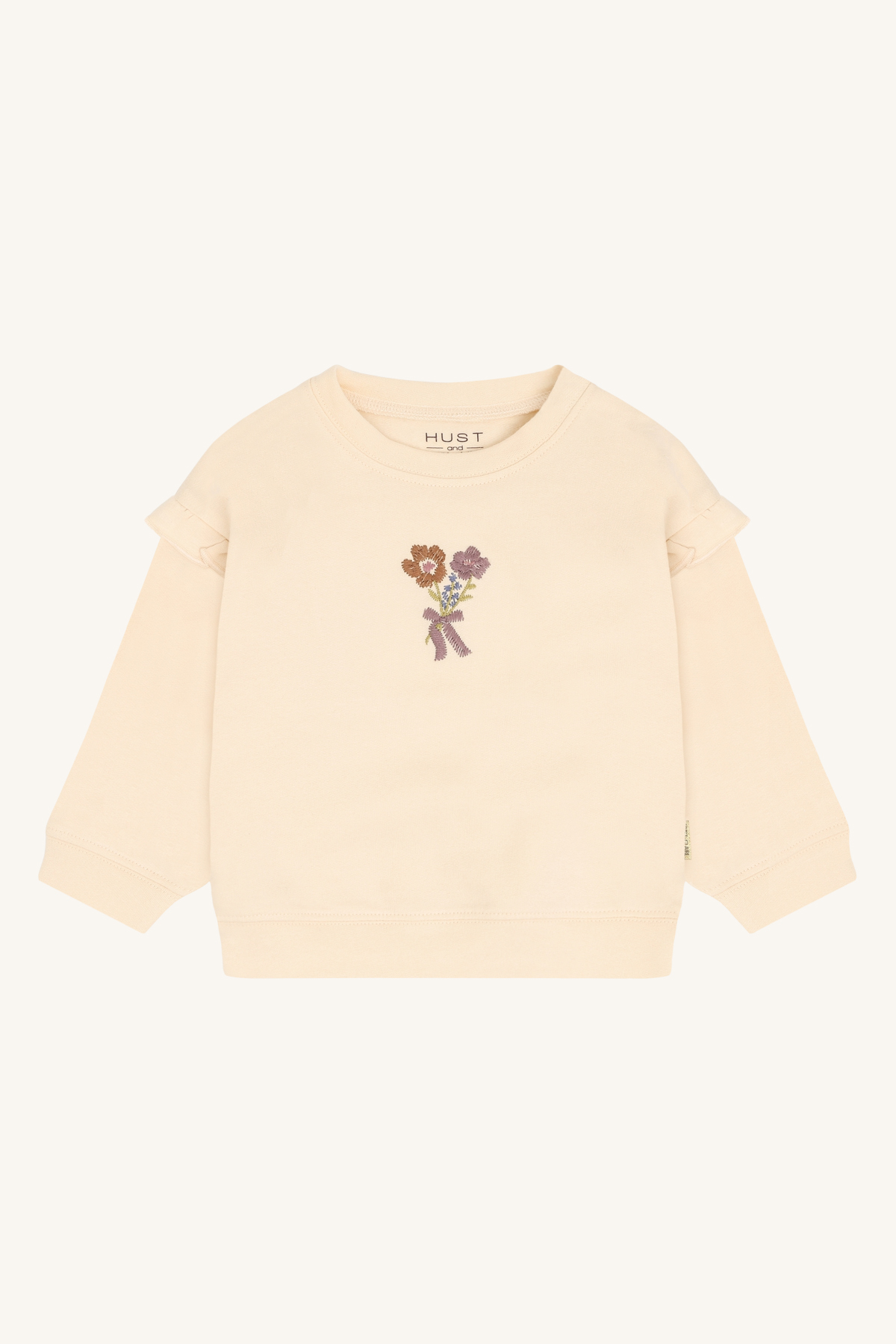 Hust & Claire HCSara bouquet Sweatshirt – Vanille