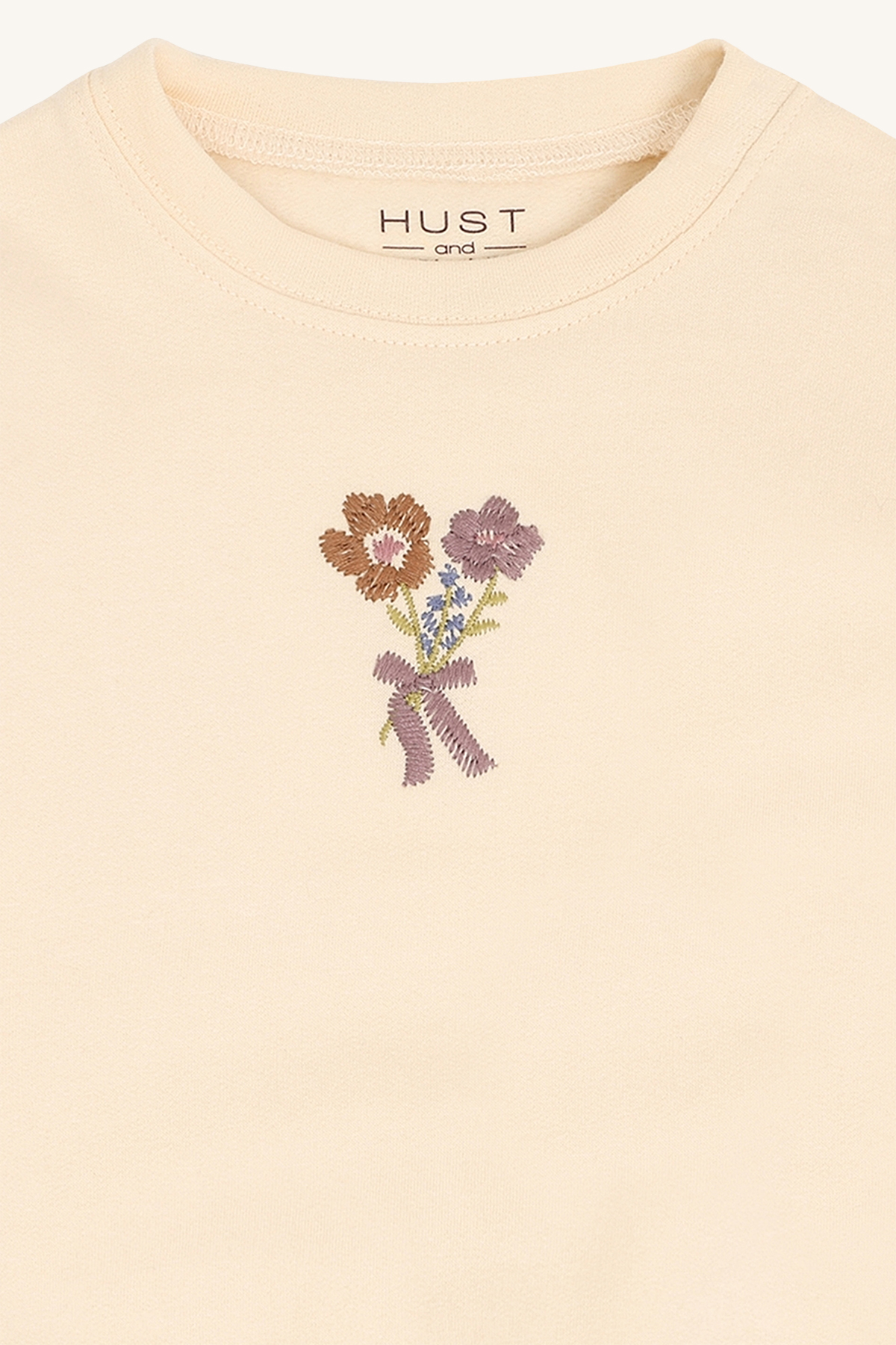 Hust & Claire HCSara bouquet Sweatshirt – Vanille – Bild 3