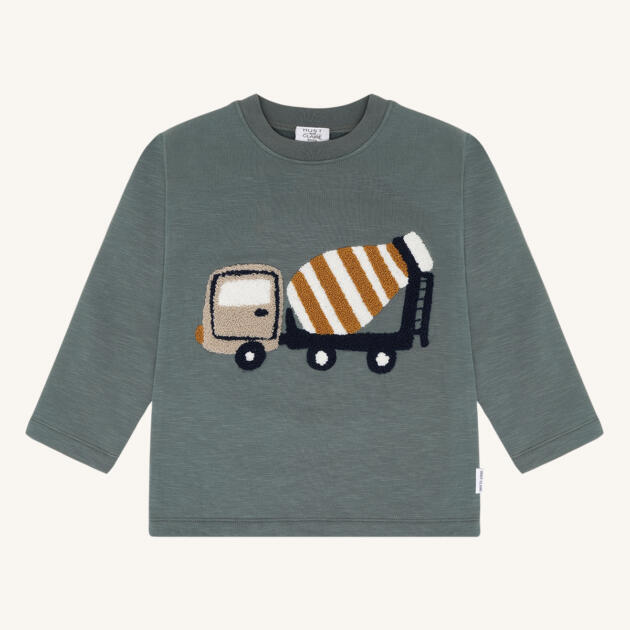Hust & Claire HCSejer Mixer Truck Langarmshirt – Balsamgrün