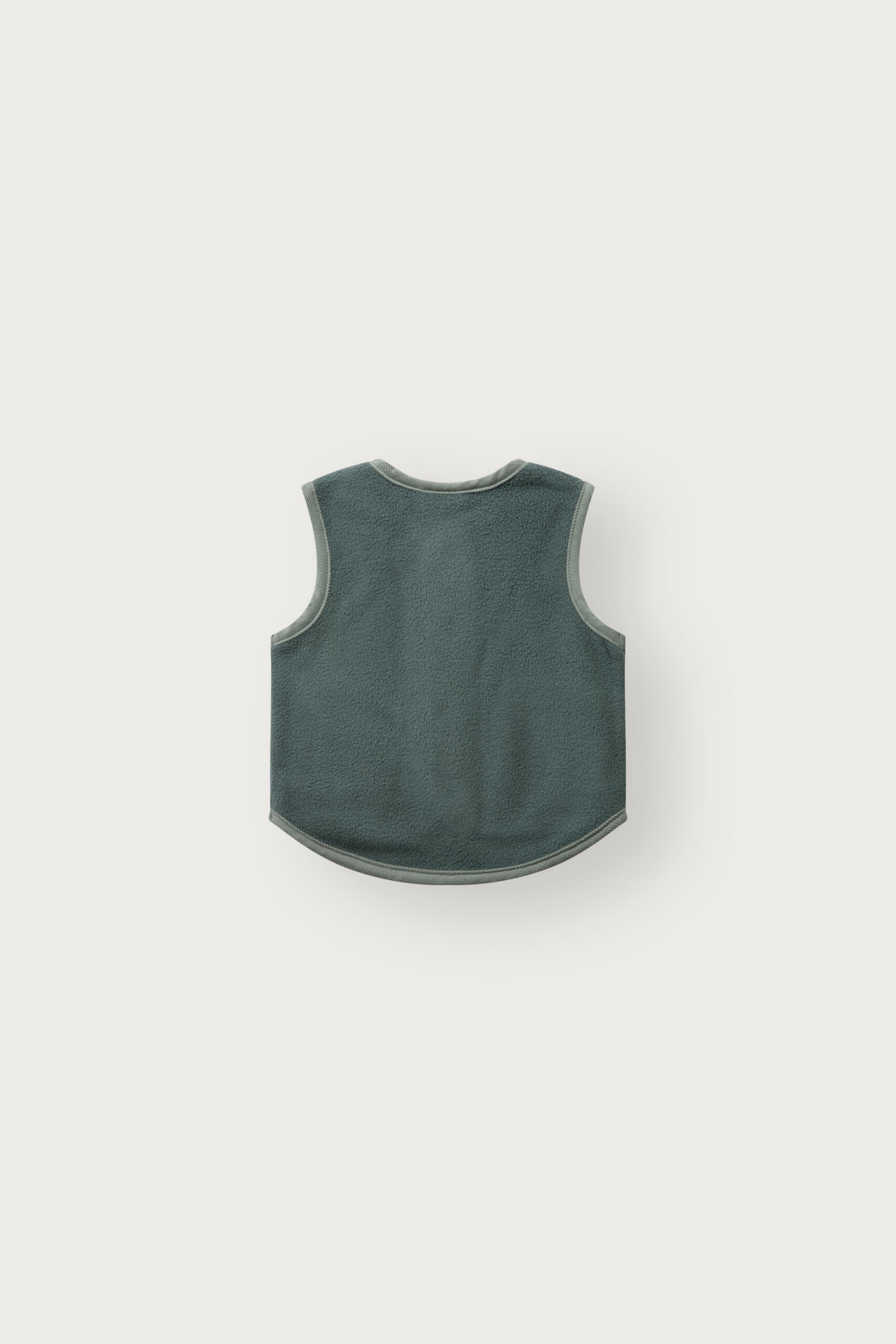 Hust & Claire HCFleece Vest Weste – Balsamgrün – Bild 2