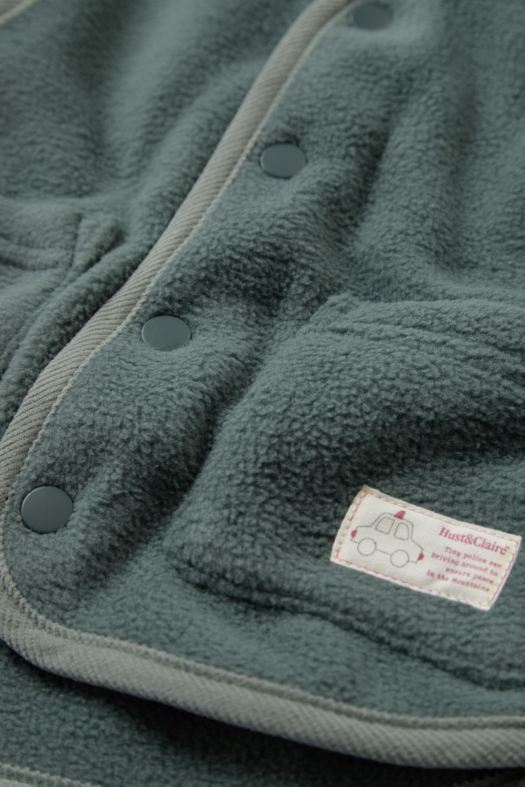 Hust & Claire HCFleece Vest Weste – Balsamgrün – Bild 3