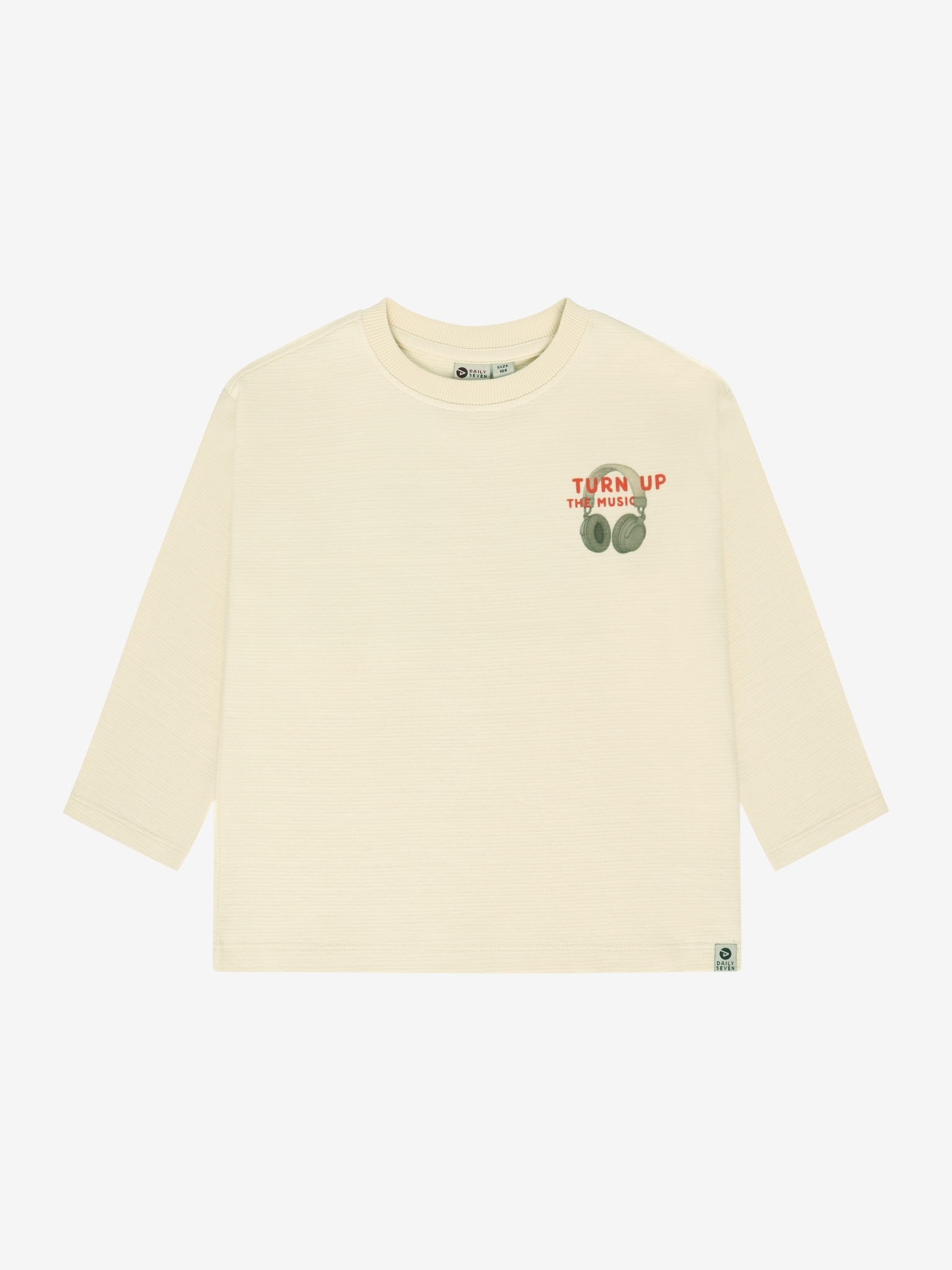 Daily Seven - T-shirt Longsleeve Backprint 920405 - 2020 - Sandshell – Bild 4